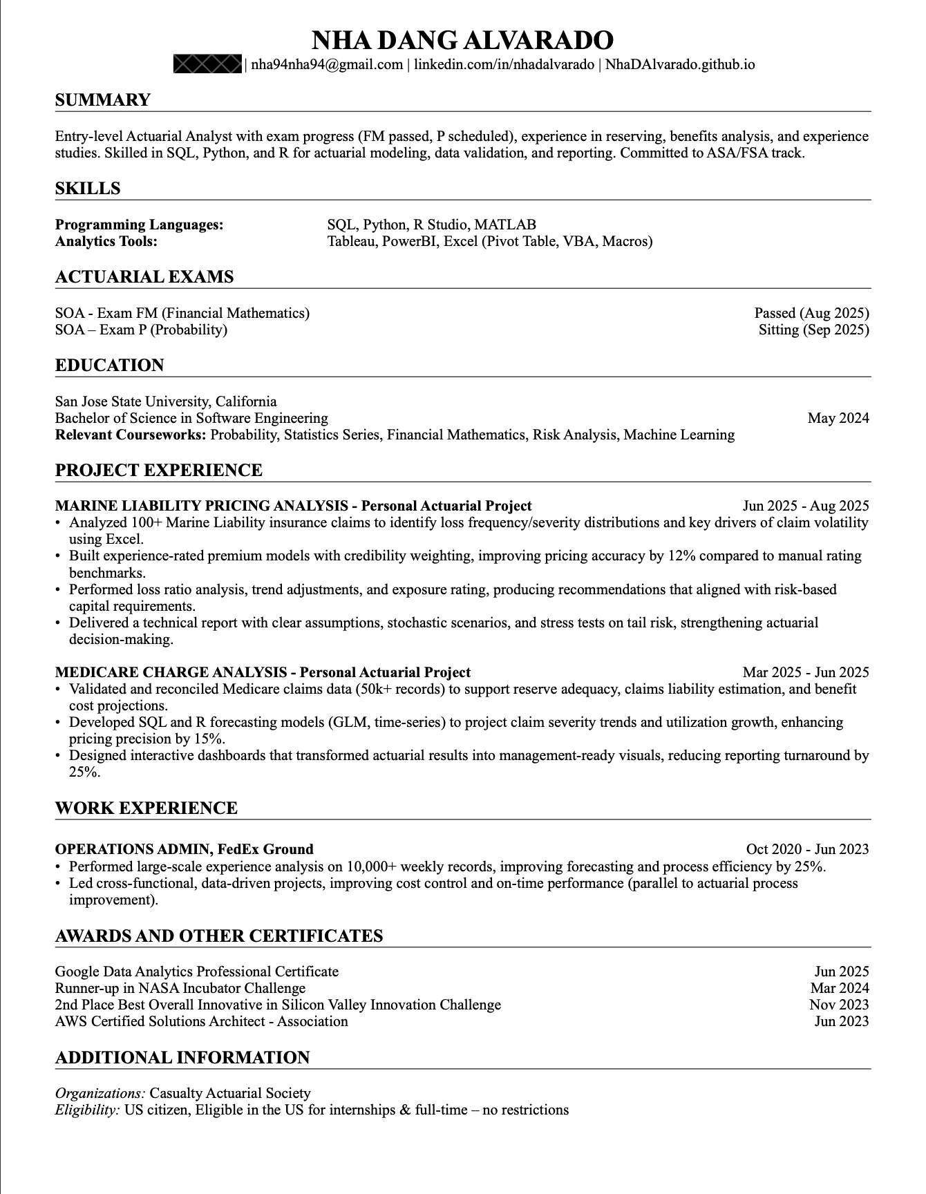 My Resume